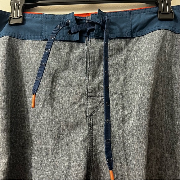 Cova Men Blue Size 34 Swim Trunks Board Shorts Quick Dry Vacation Unlined Surf - Picture 2 of 9